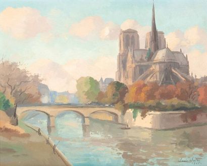 Louis Suire (1899-1987)

Notre-Dame de Paris

Huile...