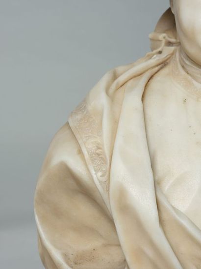 Ecole Française du XVIIIème siècle Portrait en buste d'Antoine Jean Amelot de Chaillou,...