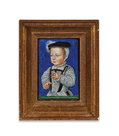 Email Portrait d’enfant représentant Hercule-François, duc d’Alençon, quatrième fils...