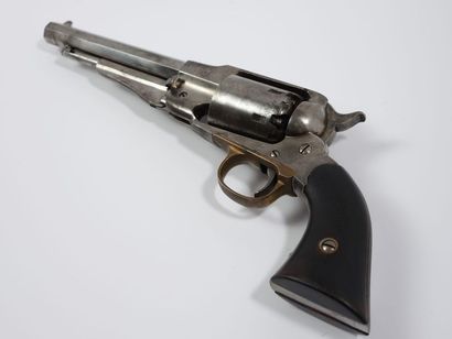 REVOLVER REMINGTON à percussion modèle 1861 New model Army, calibre 44, canon de...