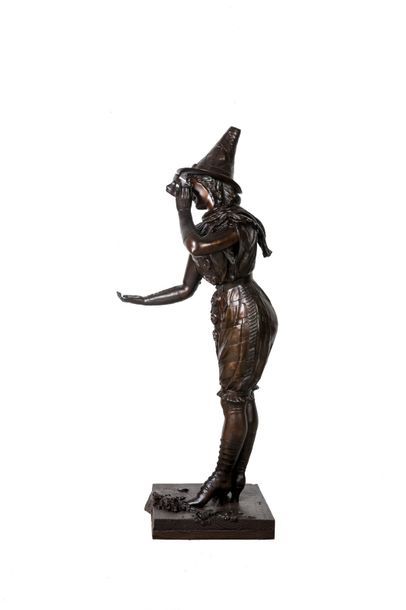 Arthur WAAGEN (act.1869-1910) "La Charité "

Bronze à patine noire.

H. 119 cm