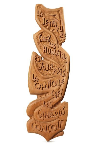 null WILLY ANTHOONS (BEL/ 1911-1982)

Poème relief

signé et inscrit 'Seuphor Anthoons'...
