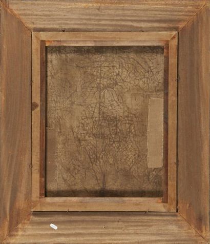 Suiveur de Horace Vernet L'ottoman. Toile. 47 x 39 cm.