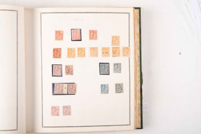 null France : 

Collection de timbres-poste entre les années 1876 

et 1975, neufs...