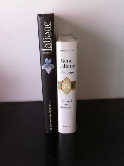 null Lot de 2 ouvrages : "René Lalique" Sigrid Barten ; "Lalique bijoux" Maria Teresa...