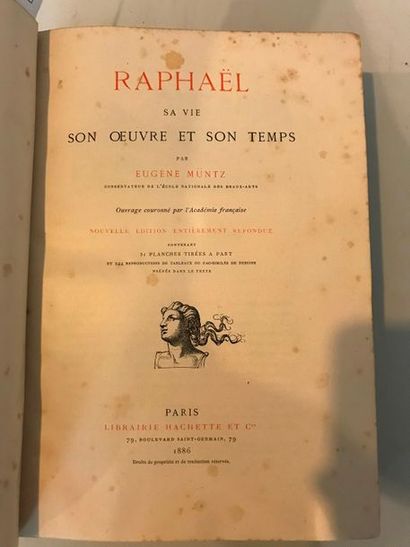 null RAPHAEL
Sa vie son oeuvre et son temps par Eugène Muntz - nouvelle édition entièrement...