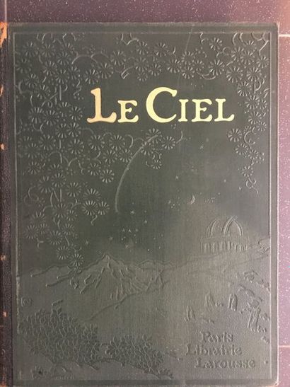 null Paris Librairie Larousse 1923 - Le ciel par Alphonse Berget 1 volume en percaline...
