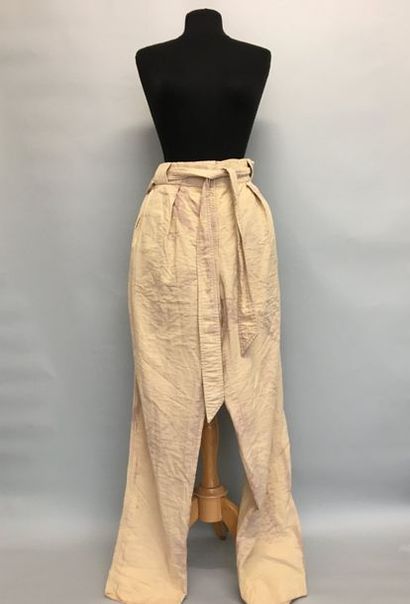 null ISABEL MARANT Collection été 2012 modèle Elma Pantalon en coton tubique japonais...