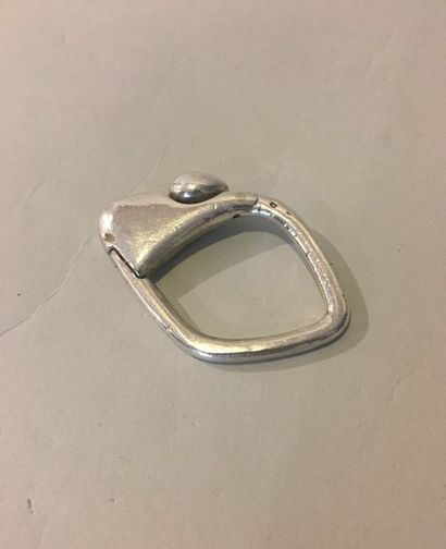 null HERMES Paris Porte clef en argent 925 millièmes poids 25,3 g