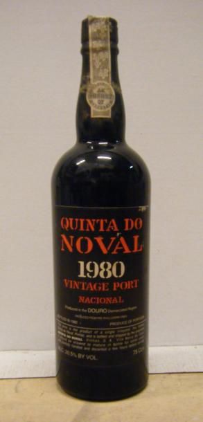 VINS ÉTRANGERS & ALSACE 1 Bouteille PORTO QUINTA DO NOVAL "NACIONAL" 1980