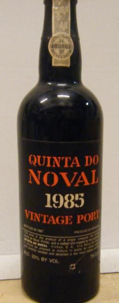 VINS ÉTRANGERS & ALSACE 1 Bouteille PORTO QUINTA DO NOVAL VINTAGE 1985