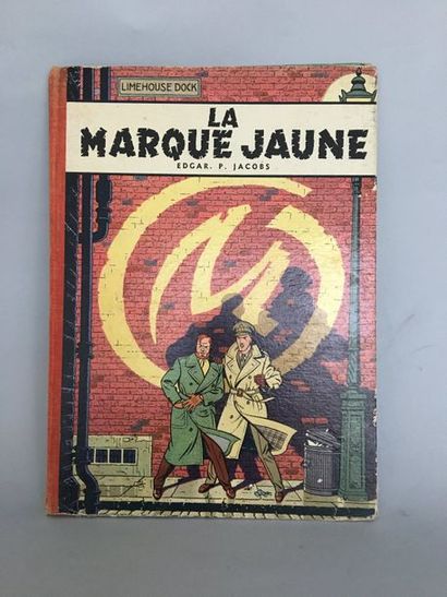 BLAKE & MORTIMER 
La marque Jaune, 1956,...