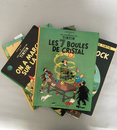 null TINTIN

Lot of 7 comics (bad condition)