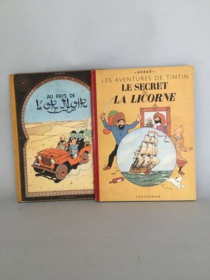 HERGE - Les aventures de Tintin Au pays de...