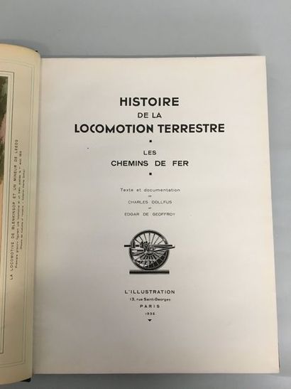 null Charles DOLFUSS et Edgar de GEOFFROY Histoire de la Locomotion Terrestre - Les...