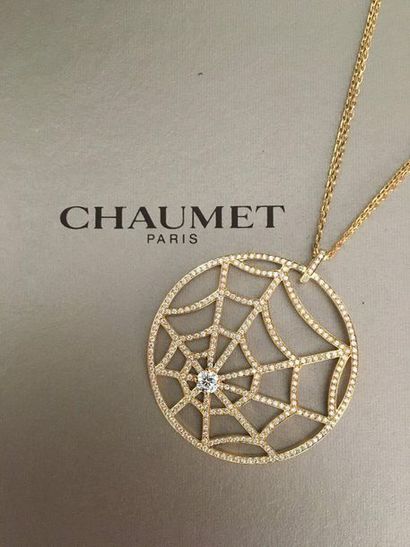 null CHAUMET Paris 958063 Necklace "attrapes moi si tu m'aimes " yellow gold 750...