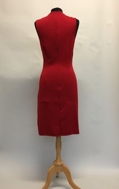 null LAUREN Ralph Lauren Sleeveless red jersey dress Size 36