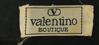 null VALENTINO Boutique Ensemble tunique et jupe en coton rouge marine et ivoire...