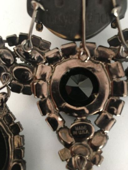 null LAWRENCE VRBA Made in USA Demi parure composée d'un collier transformable en...