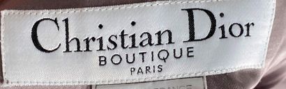 null CHRISTIAN DIOR Boutique Paris Haut en satin gris à encolure drapée Taille 38

(manque...