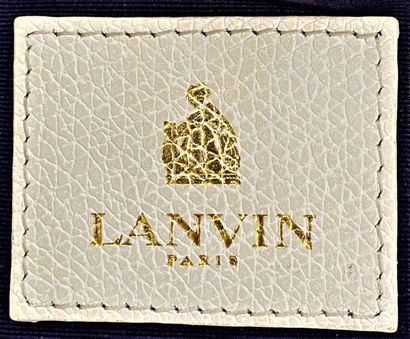 null LANVIN Paris 

Large shopping bag with two handles in ivory leather and beige...