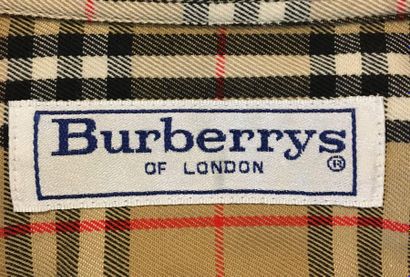 null BURBERRYS of London Chemisier en coton beige à carreaux Taille 42