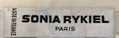 null SONIA RYKIEL Paris Chemise en lin et coton blanc Taille 42