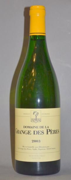 null 1 Bouteille GRANGE DES PERES BLANC. 2003 