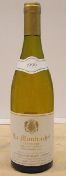 null 1 Bouteille MONTRACHET - FONTAINE GAGNARD. 1999 