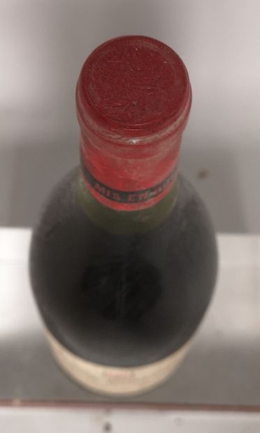 null 1 bouteille VOSNE ROMANEE - Domaine René ENGEL 1986.

Etiquette légèrement ...