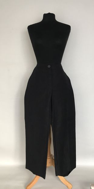 null 
SONIA RYKIEL Paris Pantalon coton noir - Taille indiquée 40
