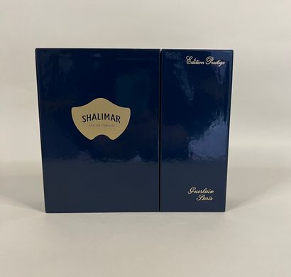 null GUERLAIN Paris Shalimar prestige edition spray 60ml (navy and gold cardboard...