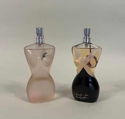 null JEAN PAUL GAULTIER 2 bottles of perfume corset classic eau de parfum spray ...