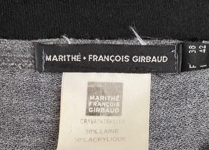 null MARITHE FRANCOIS GIRBAUD Robe en matière composite grise - Taille indiquée ...