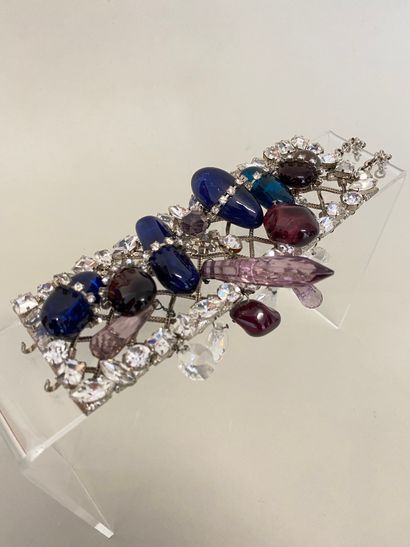 null 
CHRISTIAN DIOR par GIAN FRANCO FERRE Haute Couture Bracelet ruban en métal...
