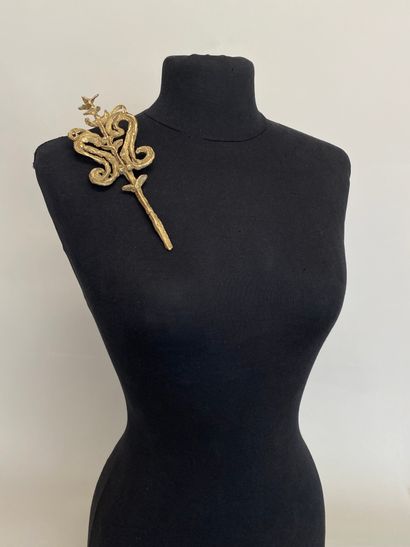 null CHRISTIAN LACROIX by CHRISTIANE BILLET Haute couture Camargue cross brooch in...