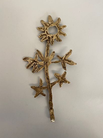 null CHRISTIAN LACROIX by CHRISTIANE BILLET Haute couture Flower branch pendant in...