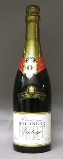 null 1 BOUTEILLE BOLLINGER 1970 