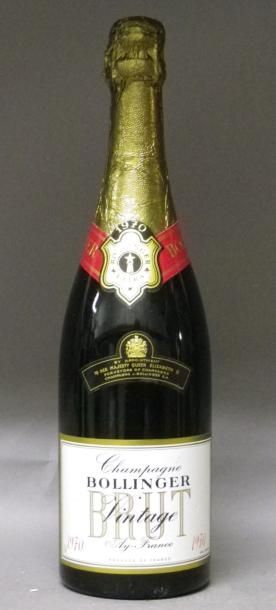 null 1 BOUTEILLE BOLLINGER 1970 