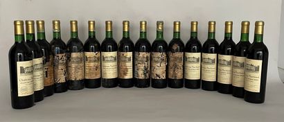 null 16 Bottles Chateau Martinet Appellation Sables St Emilion 1967 ( 7 bottles good...