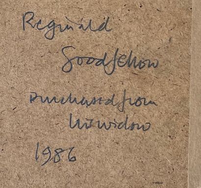 null REGINALD GOODFELLOW (1894-1985) Nature morte de cruches estampe en couleurs...