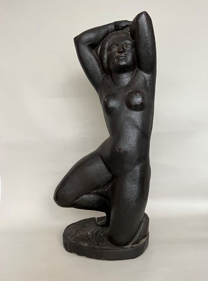 null Attributed to IVAN MESTROVIC (1883-1962) The model with arms raised sculpture...