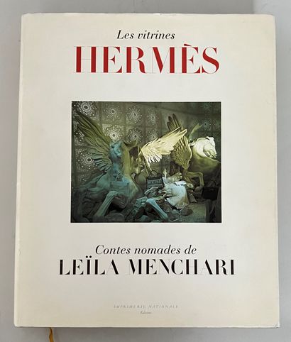 null Les vitrines HERMES Contes nomades de LEILA MENCHARI Imprimerie Nationale Editions...