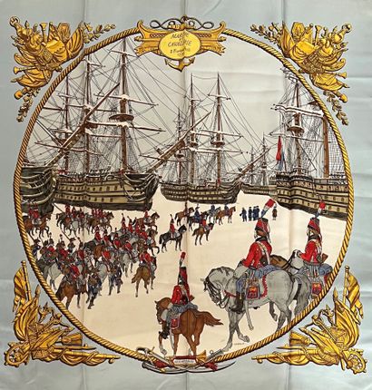 HERMES Paris Marine et cavalerie par Ledoux...