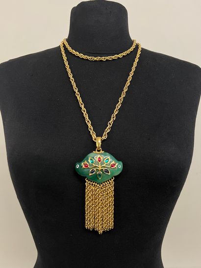 TRIFARI Necklace of Indian inspiration with...