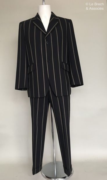 null PIERRE TALAMON Paris Grey wool suit Size 50