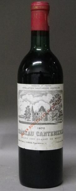 null 1 Bouteille CANTEMERLE 1970