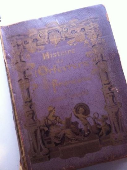 null Un ouvrage: "Histoire de l'orfèvrerie française" Henry Havard (reliure défe...