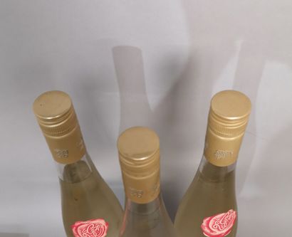 null 3 bouteilles EAU DE VIE d'Alsace dont 2 Mirabelle et 1 Framboise -Théo CATTIN...
