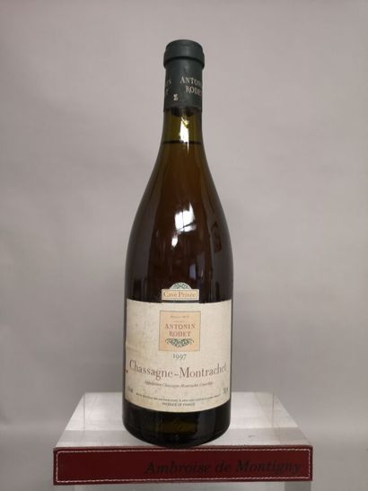 null 1 bouteille CHASSAGNE-MONTRACHET - Antonin RODET 1997

Etiquette légèrement...
